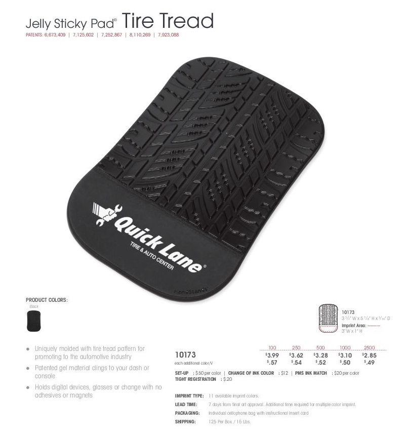 Jelly StickyPads Tire Tread